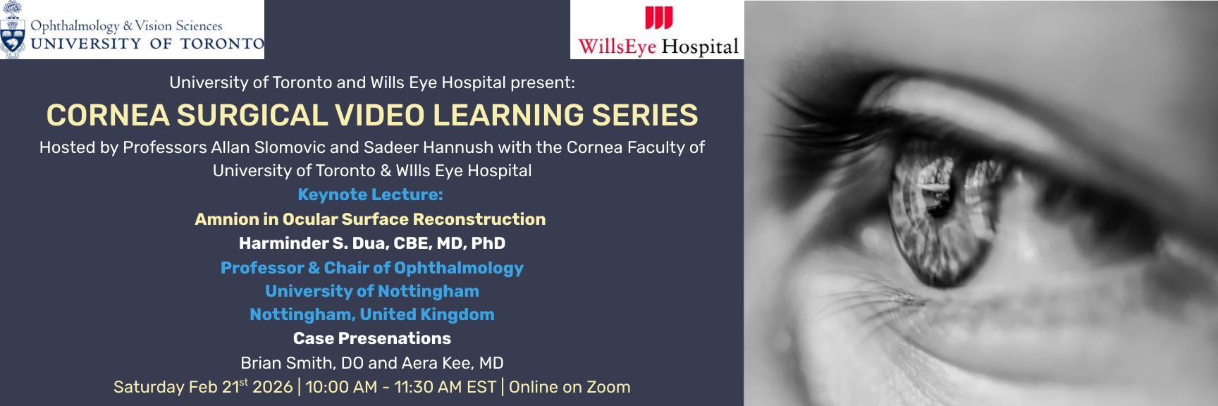 Cornea Surgical Video Learning Series